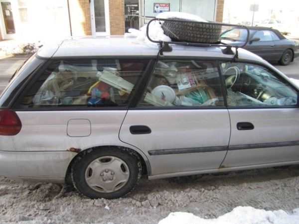 auto disordinata neve