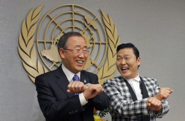 Ban Ki-Moon balla Gangnam Style 1