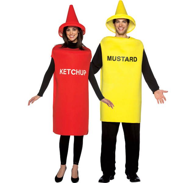 Costume ketchup e senape