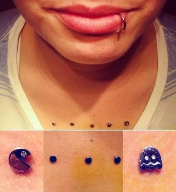 piercing: pac-man