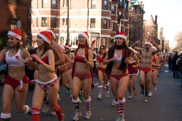 santa speedo run 6