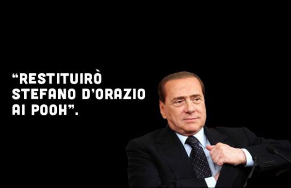 Berlusconi restituisce ai Pooh