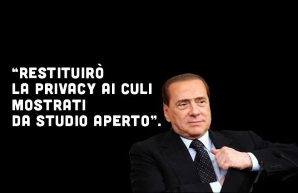 Berlusconi restituisce privacy