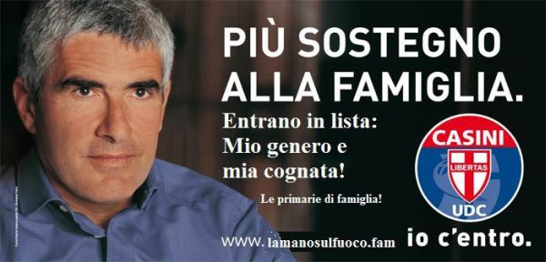 Casini sostiene la famiglia