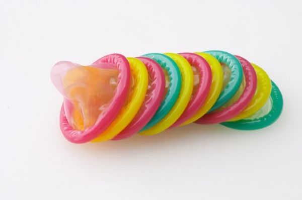 Condom colorati
