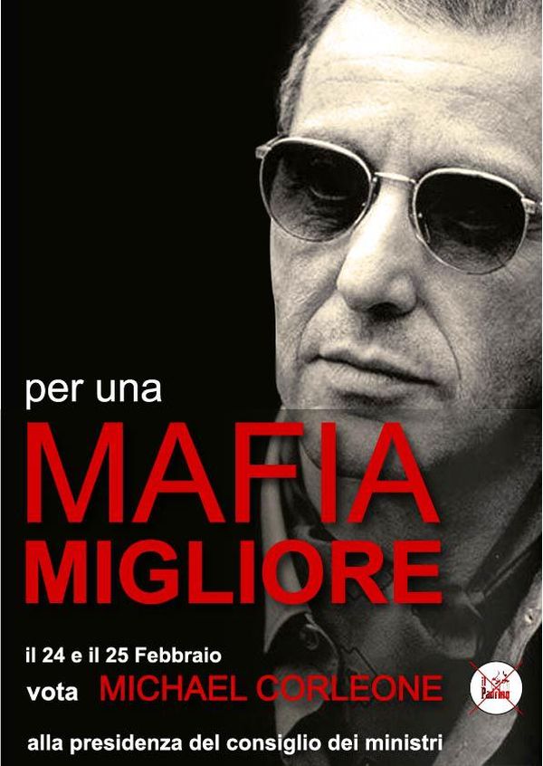 Manifesto Corleone Al Pacino