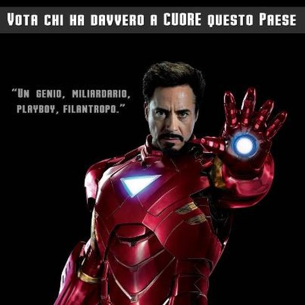 Manifesto Iron Man