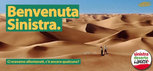 Sinistra nel deserto