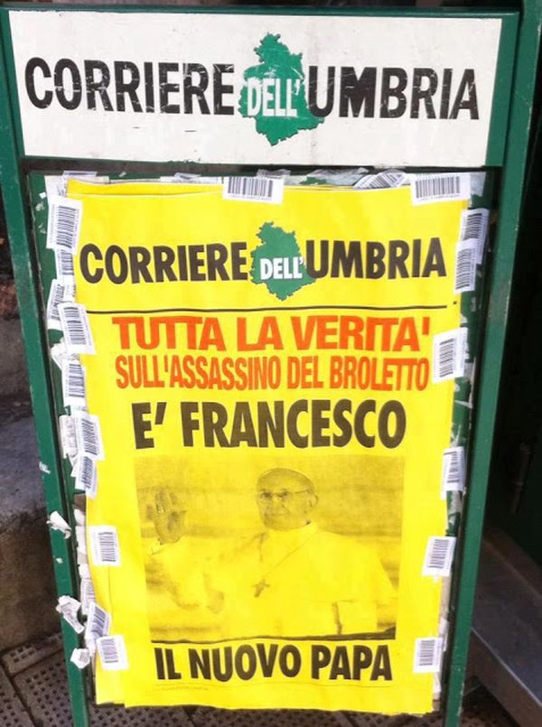 Cover Corriere dell'Umbria