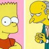 Bart Simpson e Mr. Burns