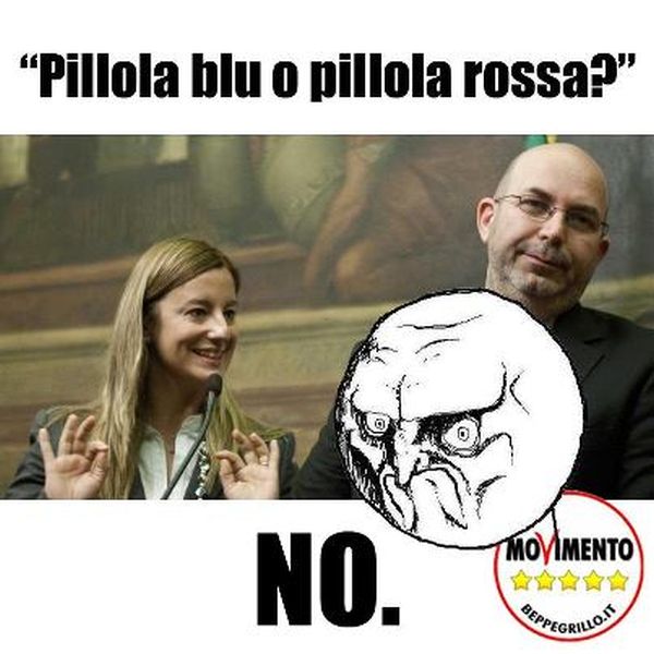 Crimi e Lombardi rifiutano pillole