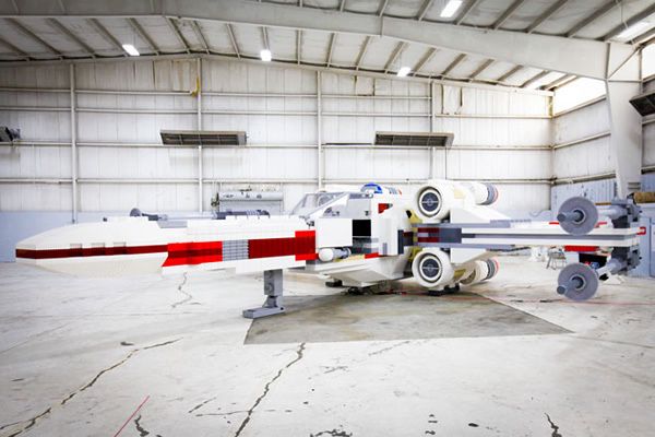 Lego X-Wing gigante 1