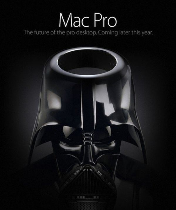 Mac Pro-casco Darth Fener