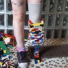 Christina Stevens con gamba di Lego 2