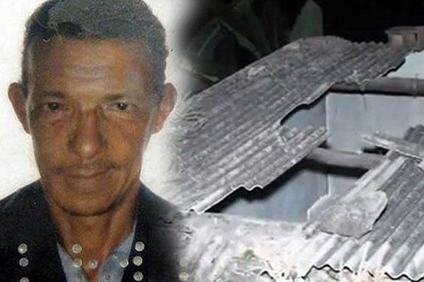Joao Maria de Souza e il suo tetto sfondato