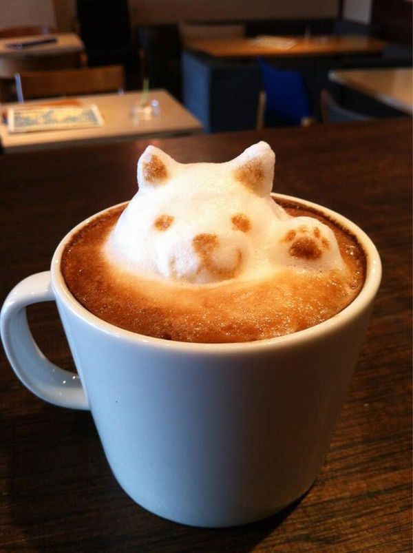 Cappuccino in 3D: 3