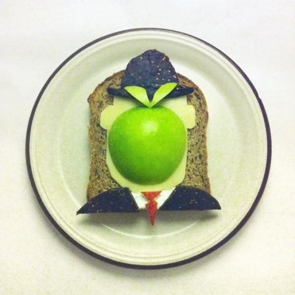 Toast Rene Magritte