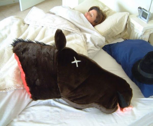 Horse Head Pillow