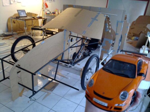 Porsche a pedali: struttura 2