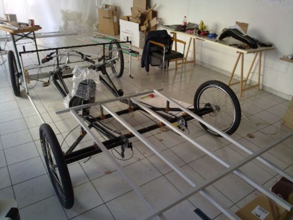 Porsche a pedali: struttura 3