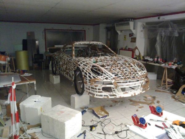 Porsche a pedali: struttura 4