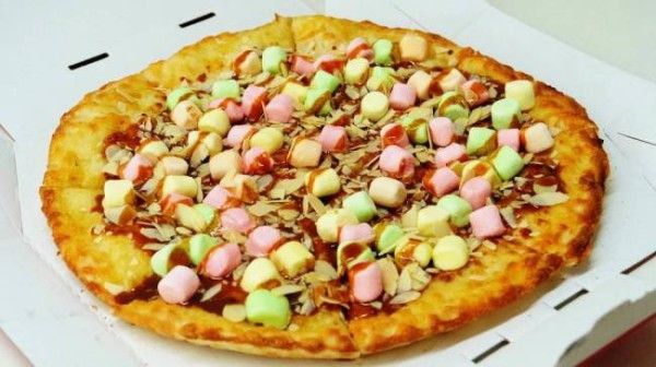 pizza marshmallow e caramello 1