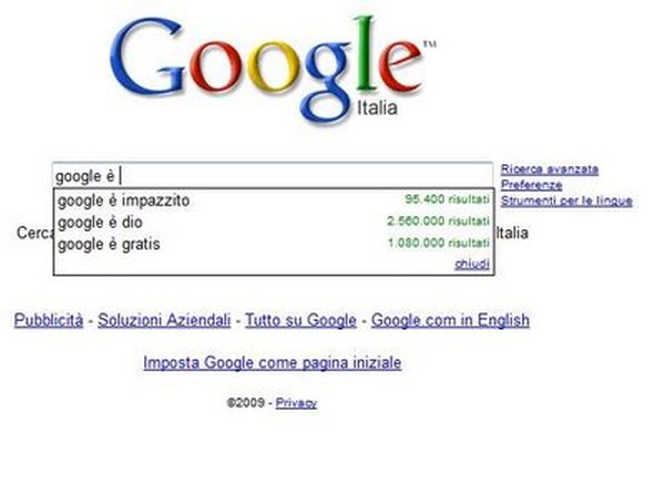 Google è...