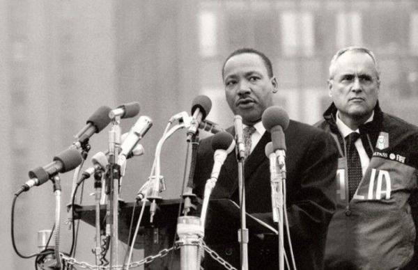 Lotito con Martin Luther King