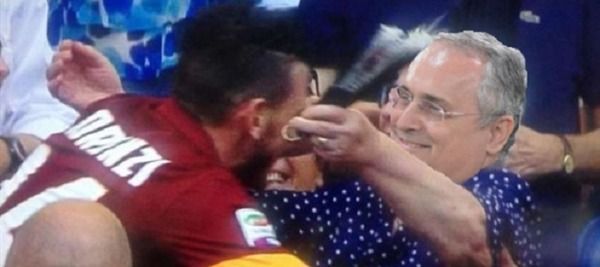 Lotito come la nonna di Florenzi