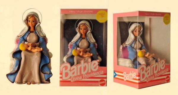 Barbie Vergine Maria con bambinello