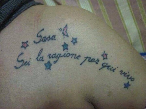 tatuaggio sbagliato