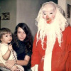 babbi natale inquietanti con maschera 2