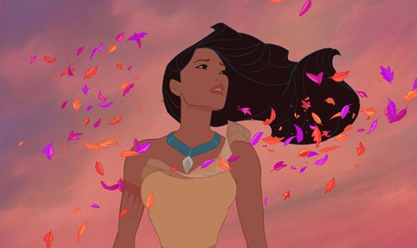 acconciature principesse: Pocahontas