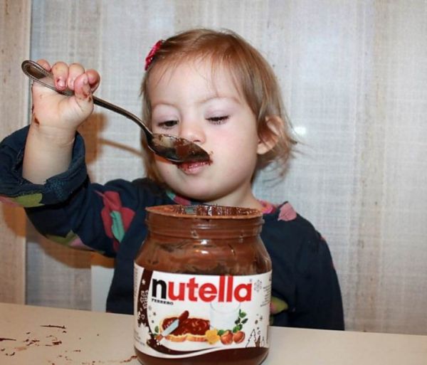 bambini e nutella