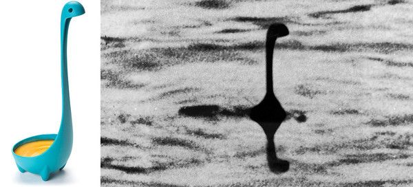 mestolo Lochness: somiglianze