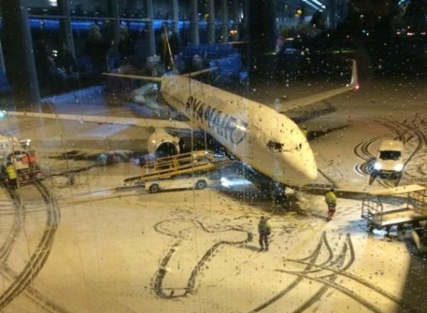 pene disegnato da staff Ryanair