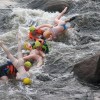 rafting su donne gonfiabili