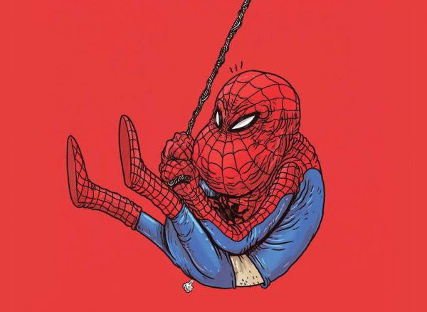 Spiderman anziano