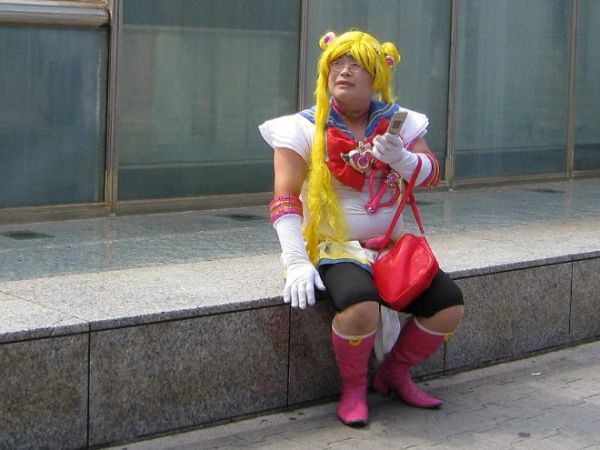 Sailor Moon con cellulare