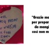 lettera di un bambino alla mamma: grazie del cibo