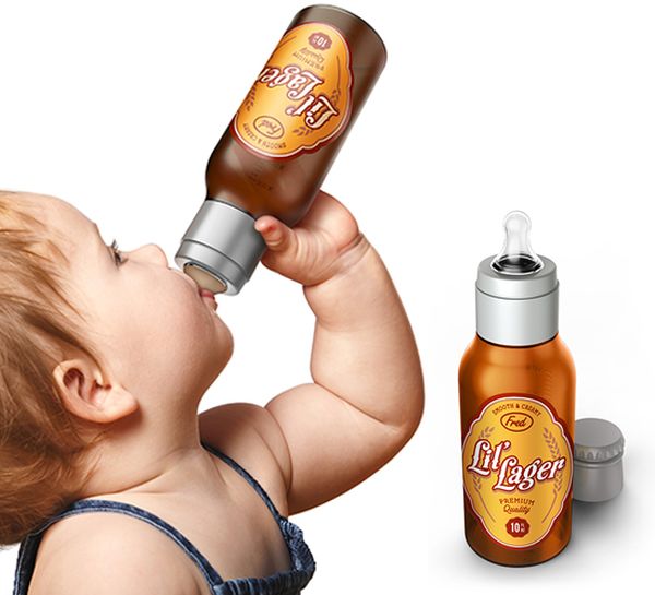 Lil Lager Baby Bottle